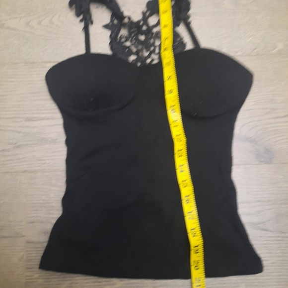 Y2K lace open back tank top - Picture 7 of 8